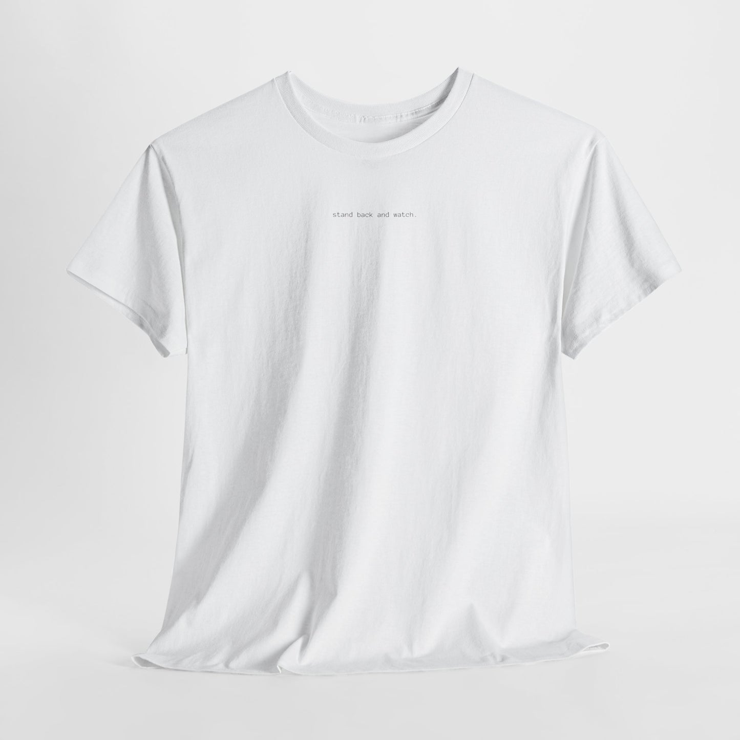Motivational Unisex Graphic Tee - "Don't Let Them Define You/Stand Back & Watch" - Thought Over Action Graphic Tees